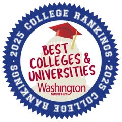 Washington Monthly 2025 College Ranking Best Colleges & Universities